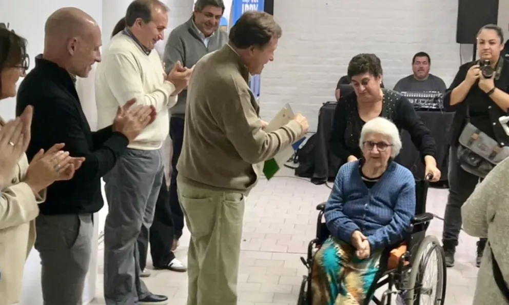 Se vivieron momentos emotivos en el acto 