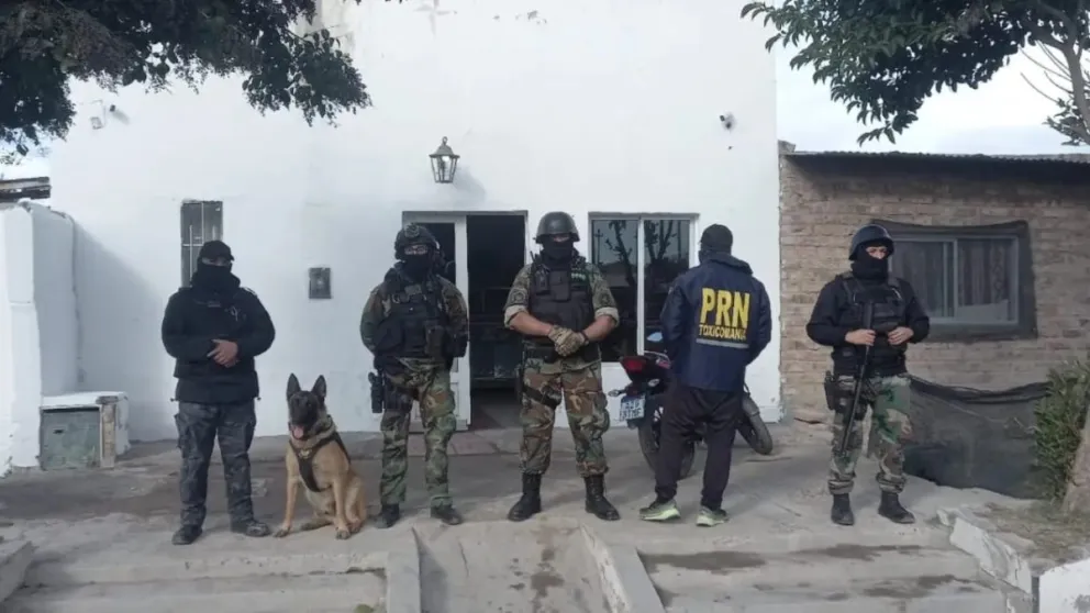 Se dispuso la imputación de tres personas por infracción a la Ley 23.737Crédito: Gobierno de Río Negro