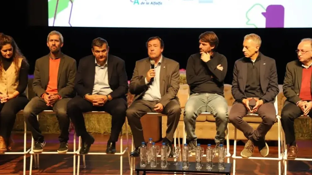 La alfalfa es uno de los cultivos agrícolas extensivos más importantes de Río NegroCrédito: Gobierno de Río Negro