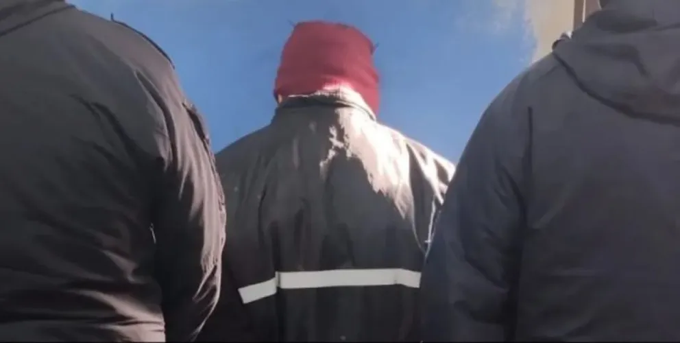 Detenido tras un amplio despliegue policial.