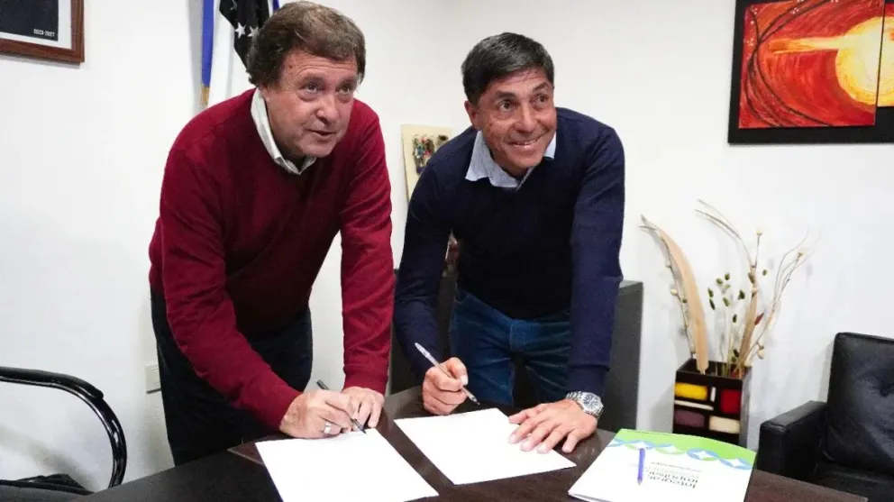 Darwin se suma a las localidades que ya comenzaron a ejecutar proyectos con los fondos del bono petroleroCrédito: Gobierno de Río Negro