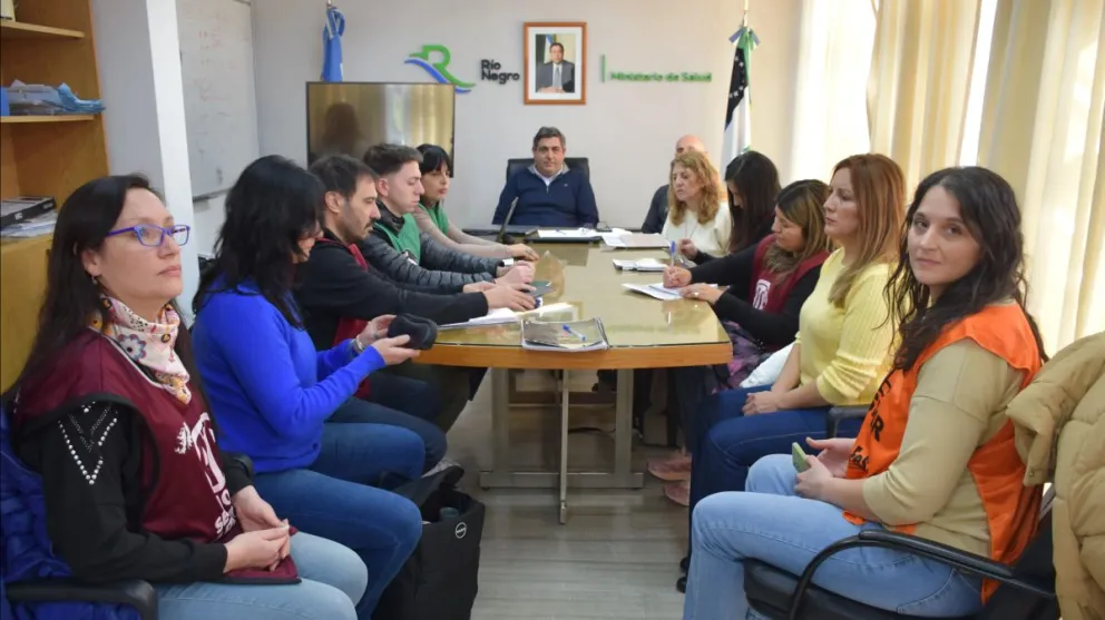 Se hizo un repaso del plan de trabajo que lleva adelante la cartera de SaludCrédito: Gobierno de Río Negro