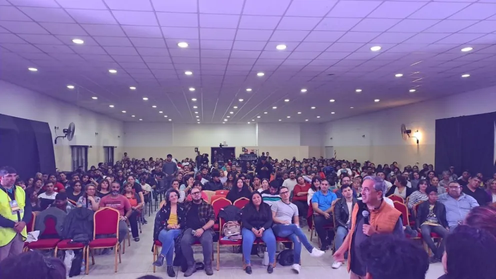 Foto: Gentileza Mariano Canossa, de una actividad anterior de la iglesia “Renuevo del cielo”