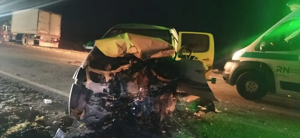 Las victimas fatales eran de Cipolletti. Imagen: 7 en Punto. 