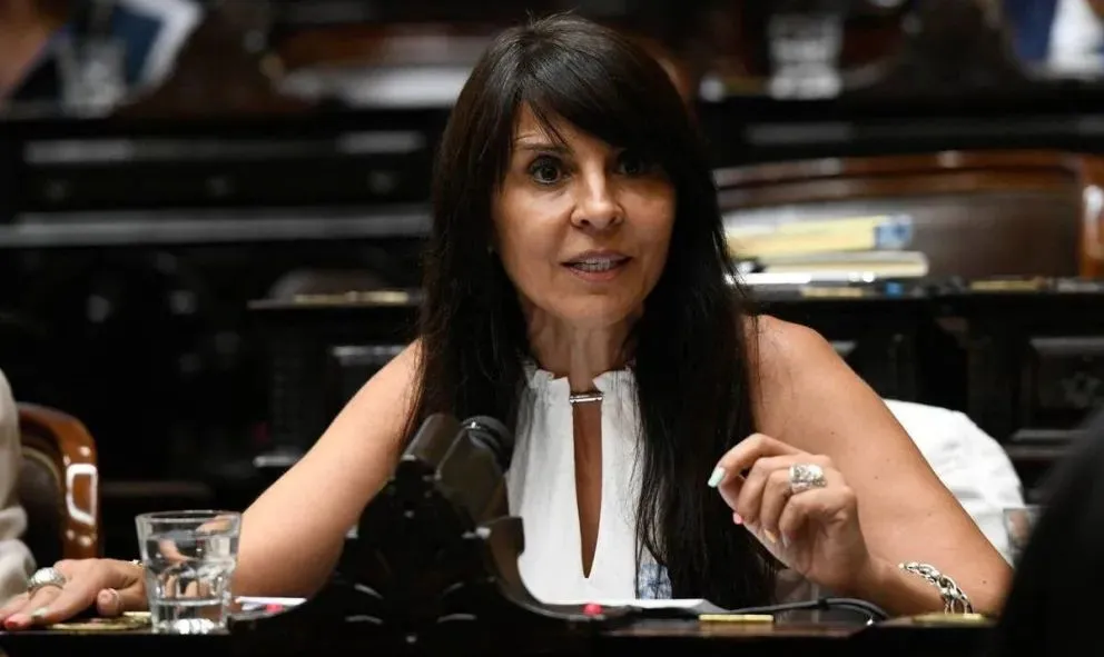 La diputada nacional, Lorena Villaverde.