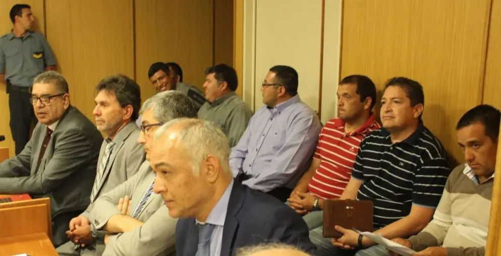 En el primer juicio fueron sentenciados siete policías. 