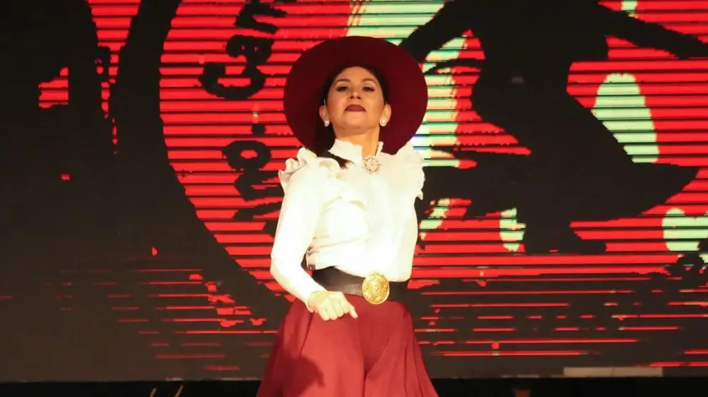 El Campeonato Nacional de Malambo Femenino en la ciudad cordobesa de TantiCrédito: Gobierno de Río Negro