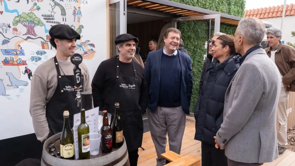 En la Rural, la Provincia demuestra el esfuerzo de quienes producen en el territorio.Crédito: Gobierno de Río Negro