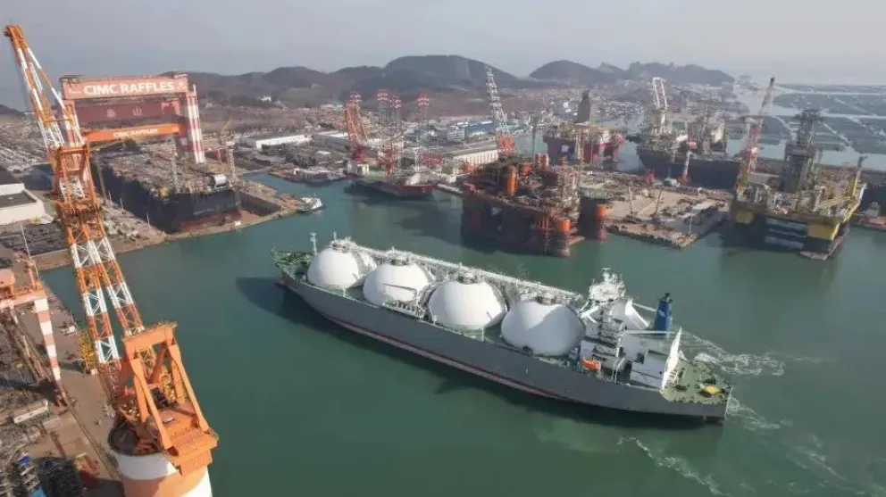  Los dos buques tendrán capacidad para procesar 27 millones de metros cúbicos diarios de gas naturalCrédito: Gobierno de Río Negro