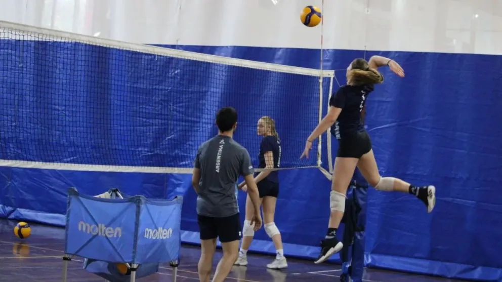  Estará presente el preseleccionado de vóley femenino para los Juegos BinacionalesCrédito: Gobierno de Río Negro