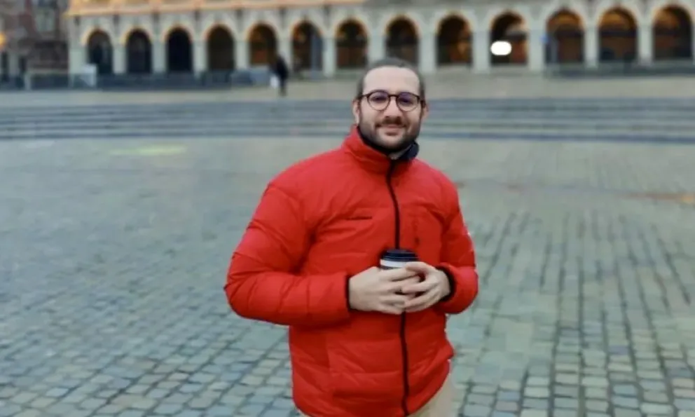 Ezequiel de la Rosa, en Europa, durante su actual etapa como investigador postdoctoral en la Universidad de Zúrich. Foto (Gentileza Ezequiel)