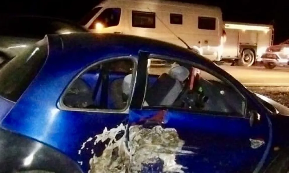 Los daños fueron solo materiales 