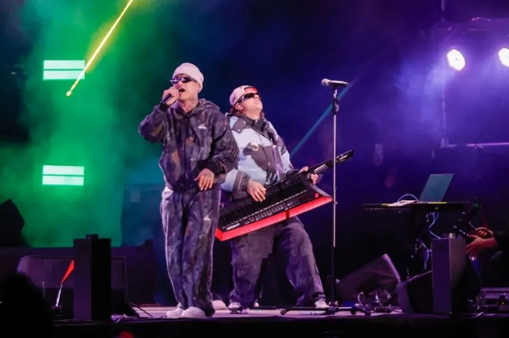 Cumbia para cerrar la Fiesta de la Nieve 2025 