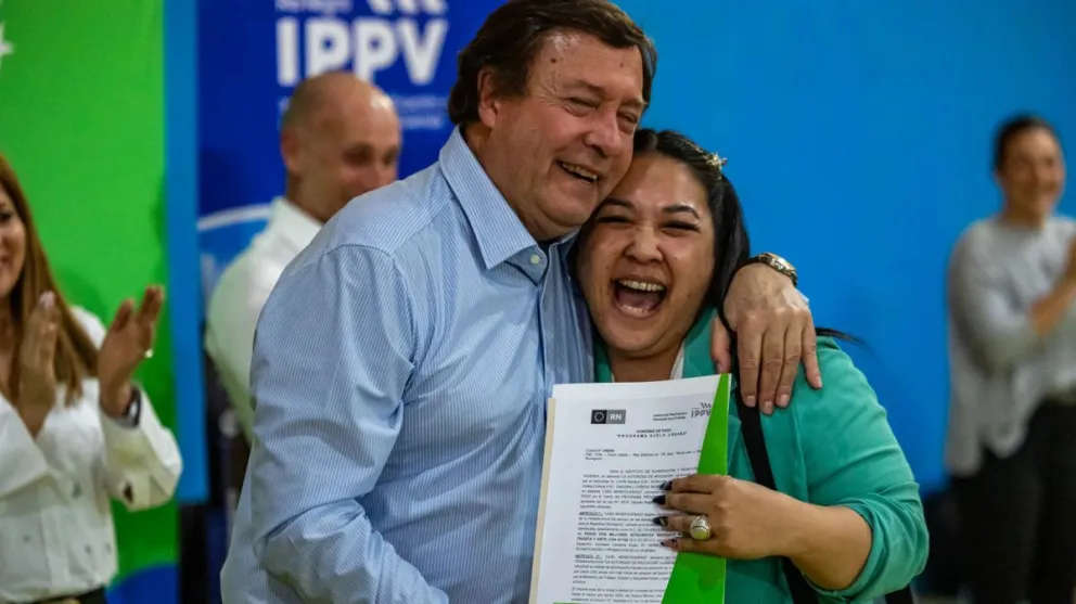 El Gobierno Provincial garantiza soluciones habitacionales para los rionegrinos Crédito: Gobierno de Río Negro