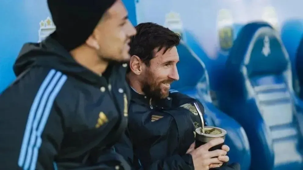 Messi se sumó el lunes 