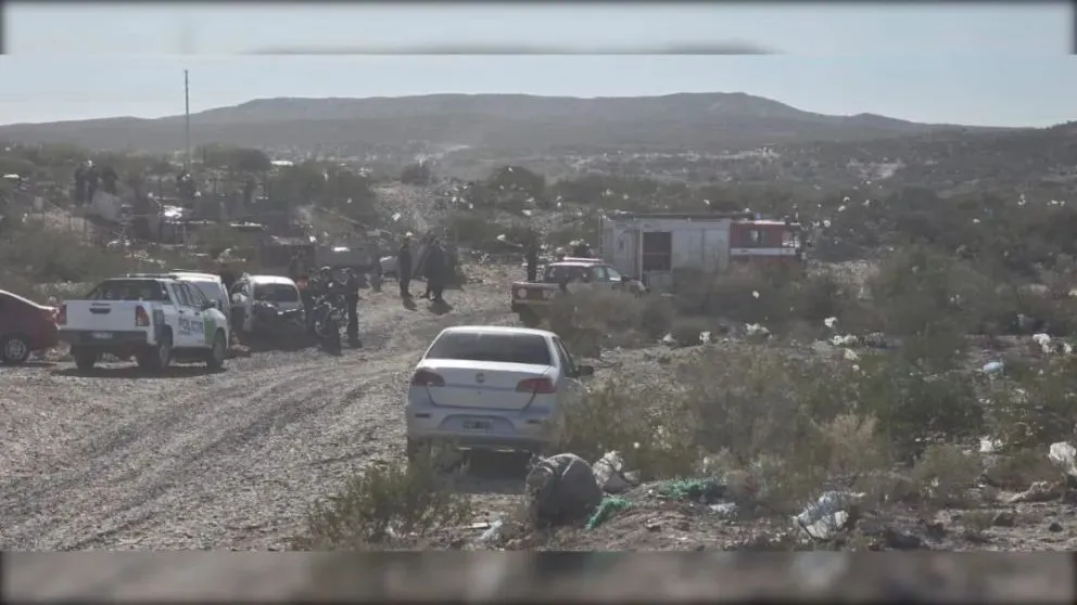 El sector donde se desató el incendio. Foto: gentileza
