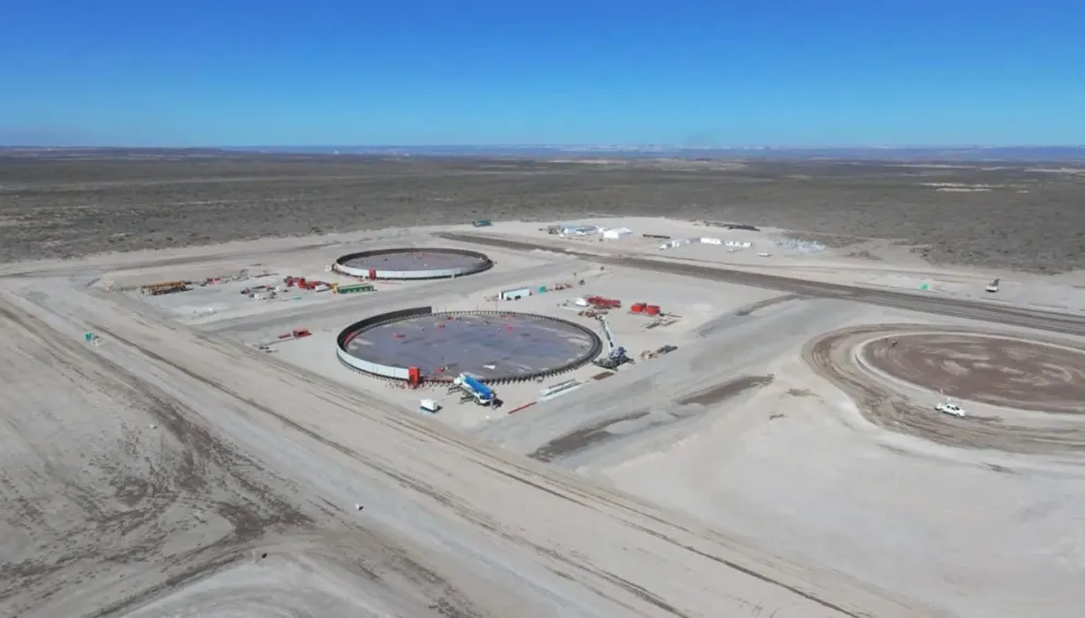 Incorporan novedoso método constructivo para los tanquesCrédito: Gobierno Río Negro