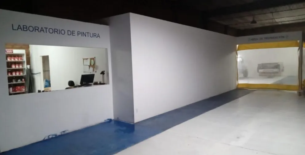 El taller está listo para recibir a los interesados 