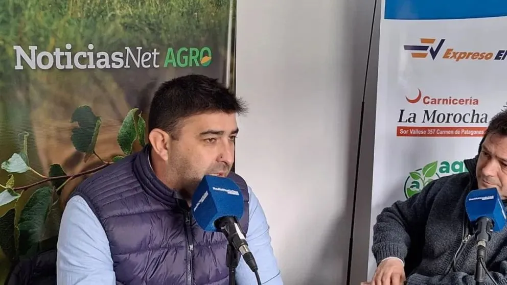 Rodrigo Nuñez, presidente de  la Rural de Viedma.