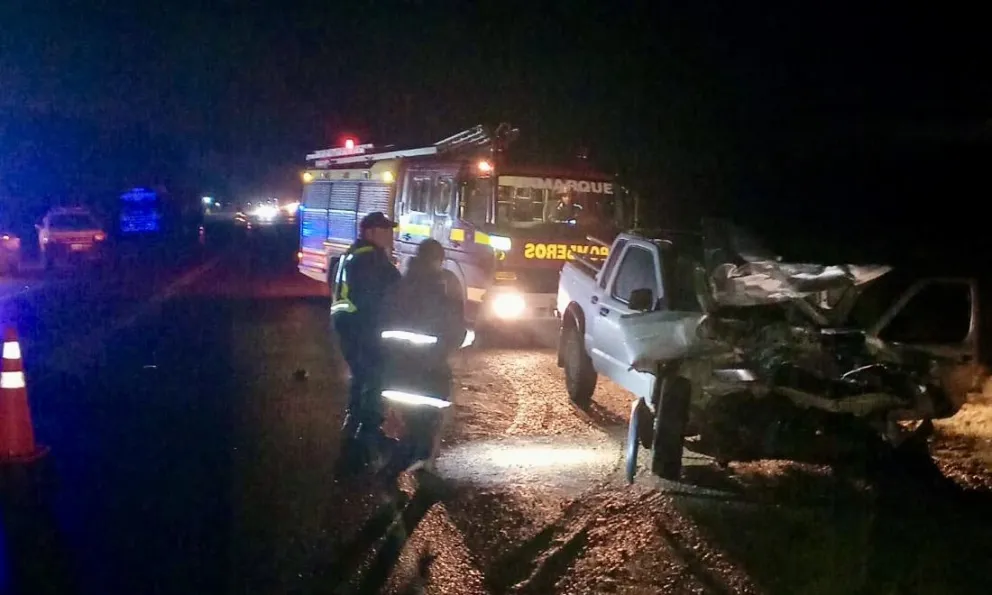 Ruta 250.- Foto: Policía de Río Negro 