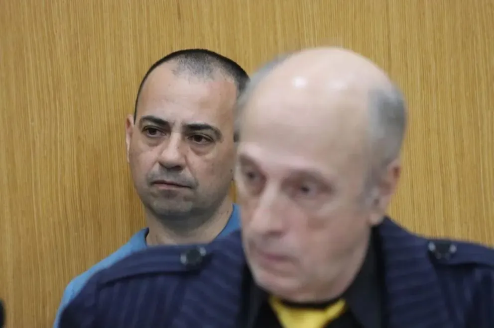 Cristian Toledo, uno de los tres policías imputados, brindó declaraciones ante el tribunal en el segundo juicio por el caso Solano. (Fotos Tania Domenicucci-ANR)