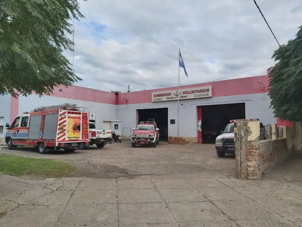 Cuartel de Bomberos de Choele Choel. Foto: Archivo 7 en Punto. 