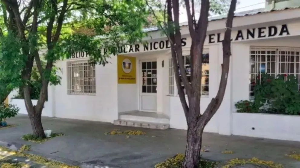 Sede de la Biblioteca Popular Nicolás Avellaneda de Choele Choel. Foto: Archivo 7 en Punto. 