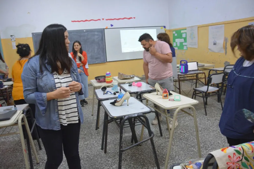 Foto del proyecto llevado a cabo en el CENS N° 31