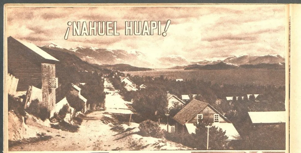 En imágenes, "las 7 maravillas" de Bariloche, allá por 1930 (foto: Archivo Sur)