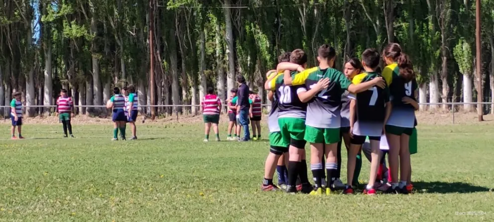 Los chicos disfrutaron del encuentro en Regina 