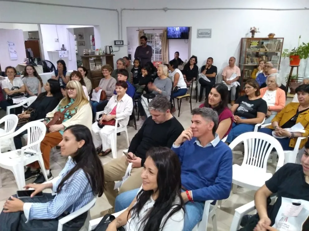 El emotivo acto tuvo lugar en el edificio de la institución. Fotos: 7 en Punto. 