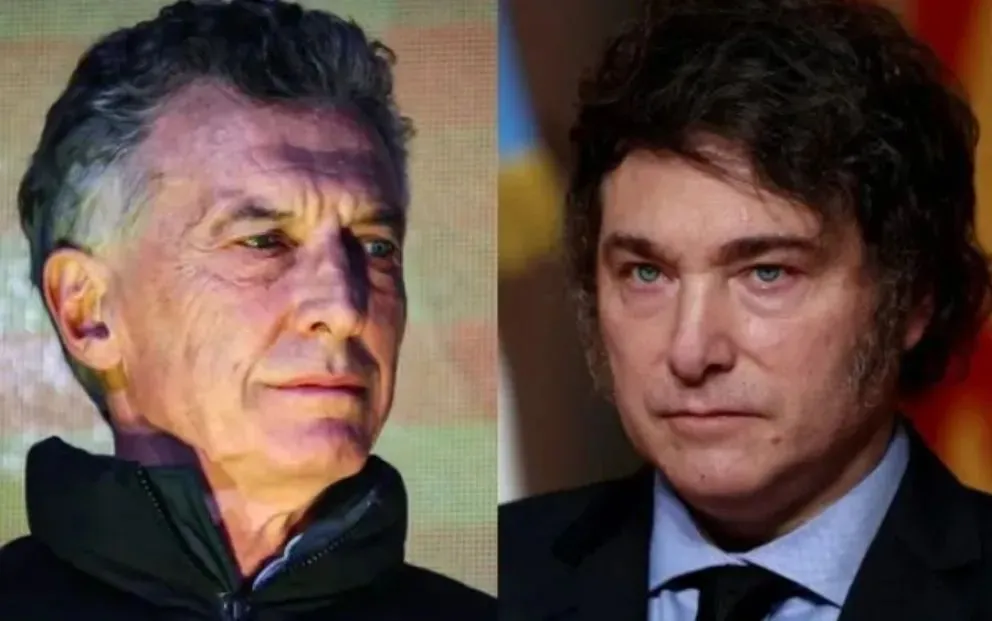 Macri y Milei 