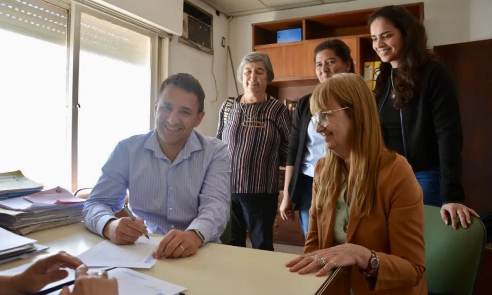 El intendente Minieri 