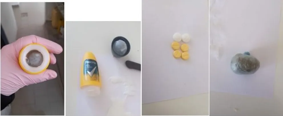 La droga en el desodorante 
