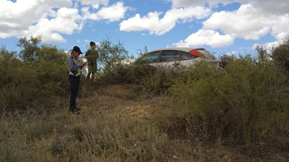 Vuelco cerca de Pomona 