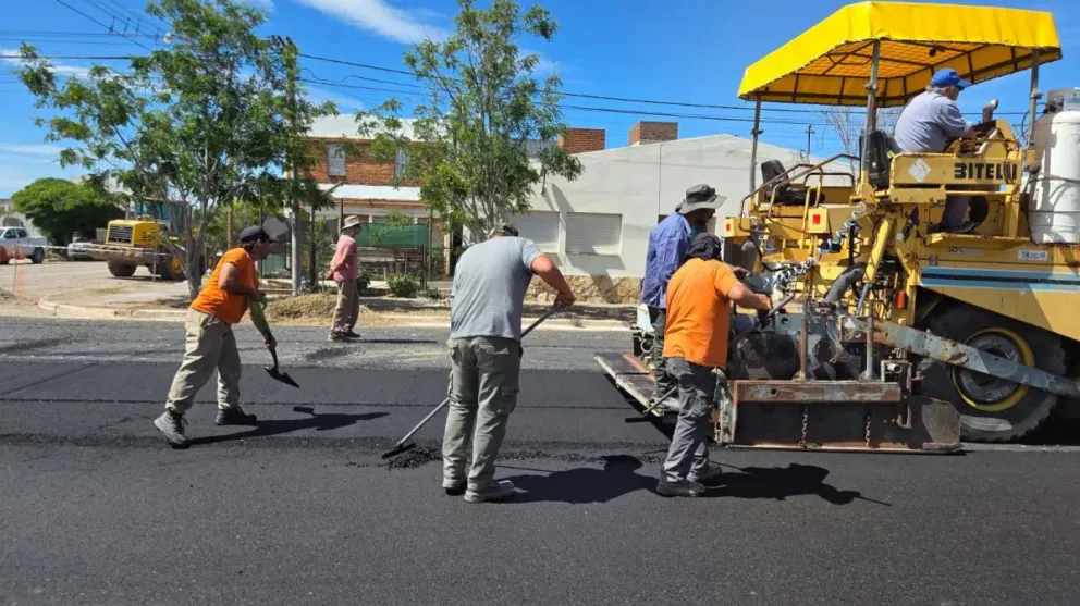  Recuperación estructural y funcional de diversas calles que presentaban un avanzado deterioroCrédito: Gobierno de Río Negro