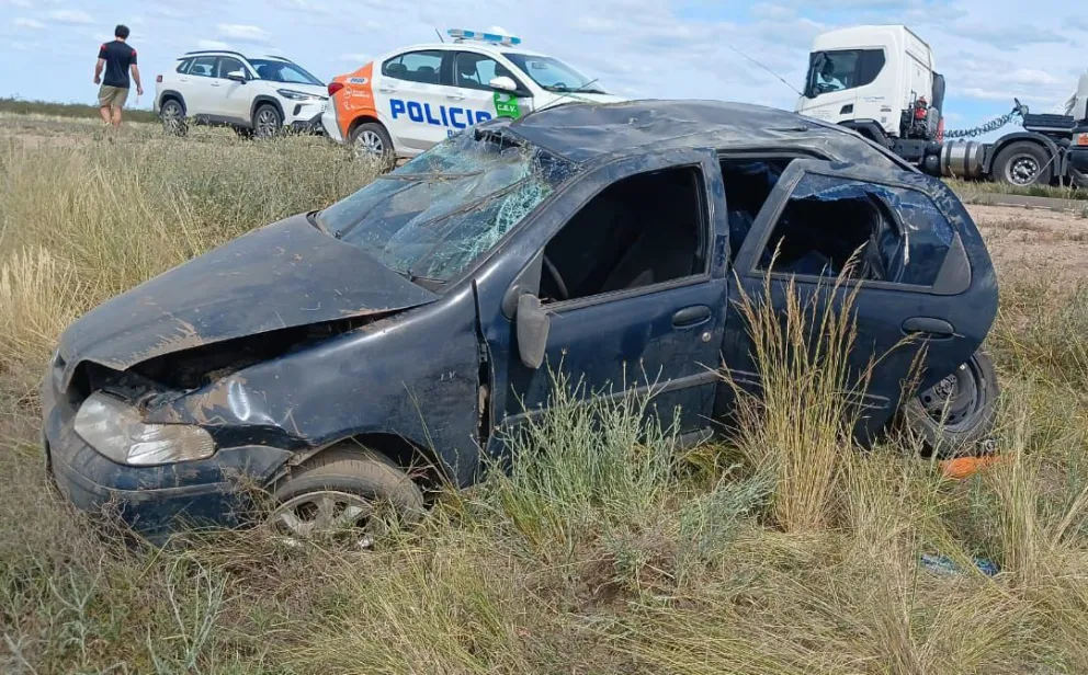 Fue un Fiat Palio Fire.