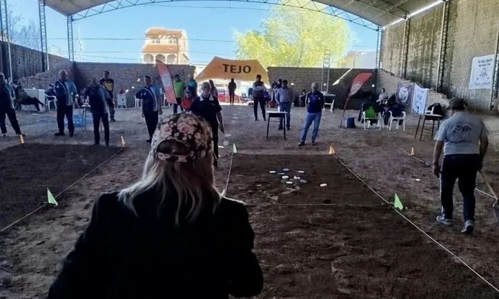 Cancha de tejo de Sierra Grande 