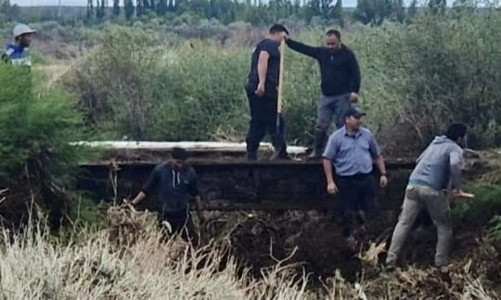 Complicaciones luego de la tormenta en Chimpay