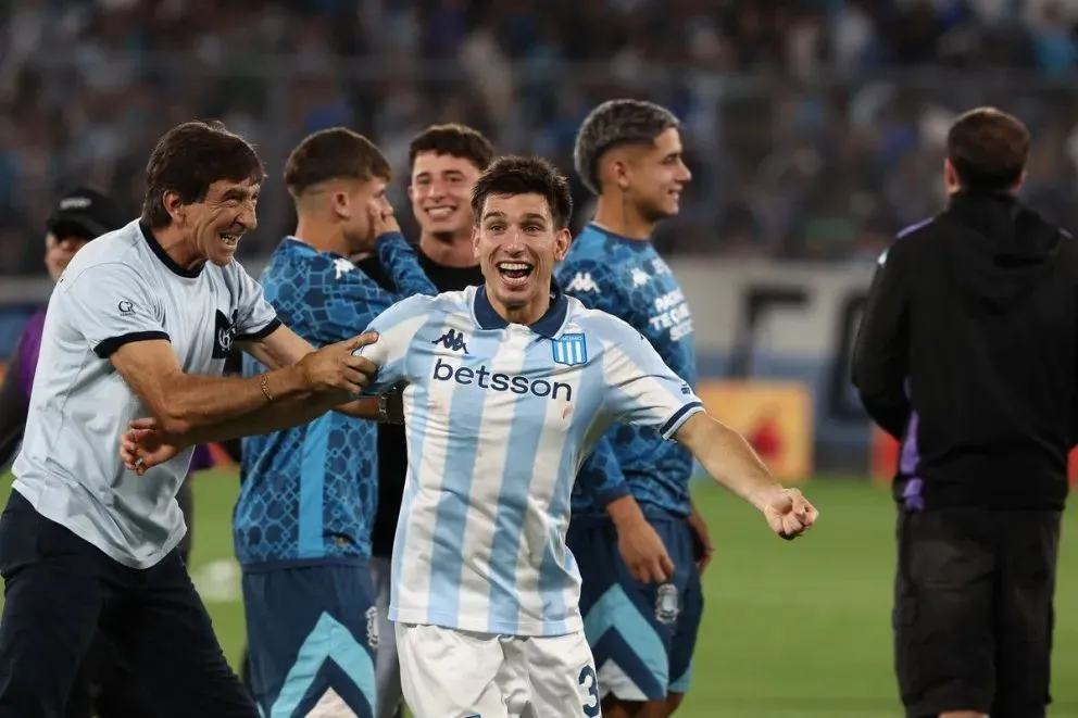 Facundo Mura, fue protagonista de la consagración de la Academia en la Copa Sudamérica.