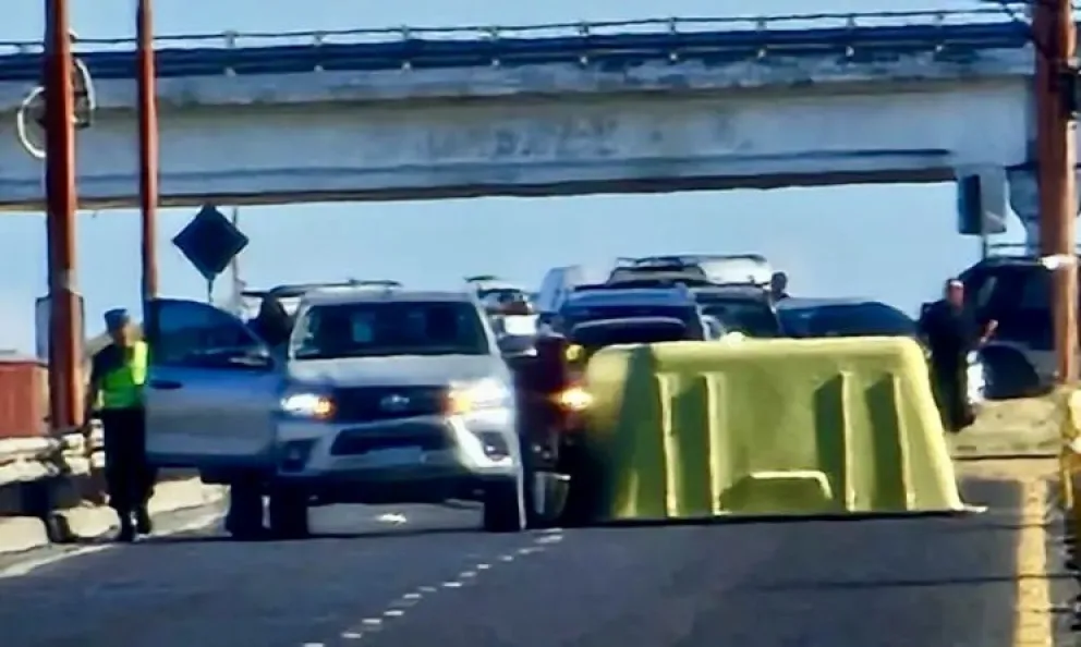 Afortunadamente fue un susto que no dejó heridos. Foto: Gentileza.