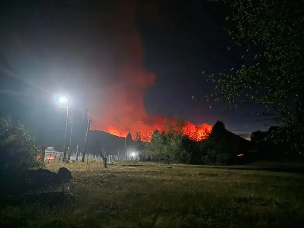 No es la primera vez que esa zona se ve afectada por un incendio forestal.
