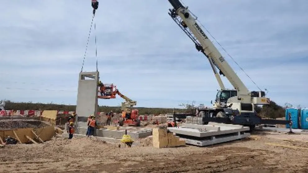 Una obra que avanza sin pausa con Río Negro como protagonistaCrédito: Gobierno de Río Negro