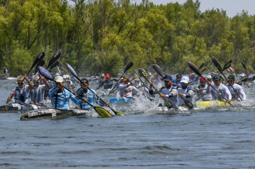 Se viene el último tramo de la competencia. Foto: Regata del Río Negro.