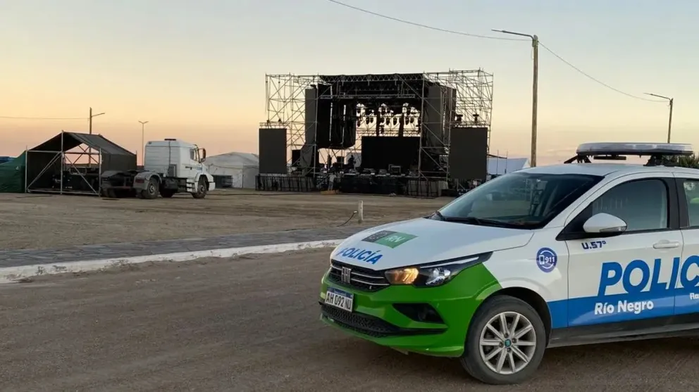 Distintas unidades de la Policía de Río Negro trabajarán conjuntamente en la celebración.