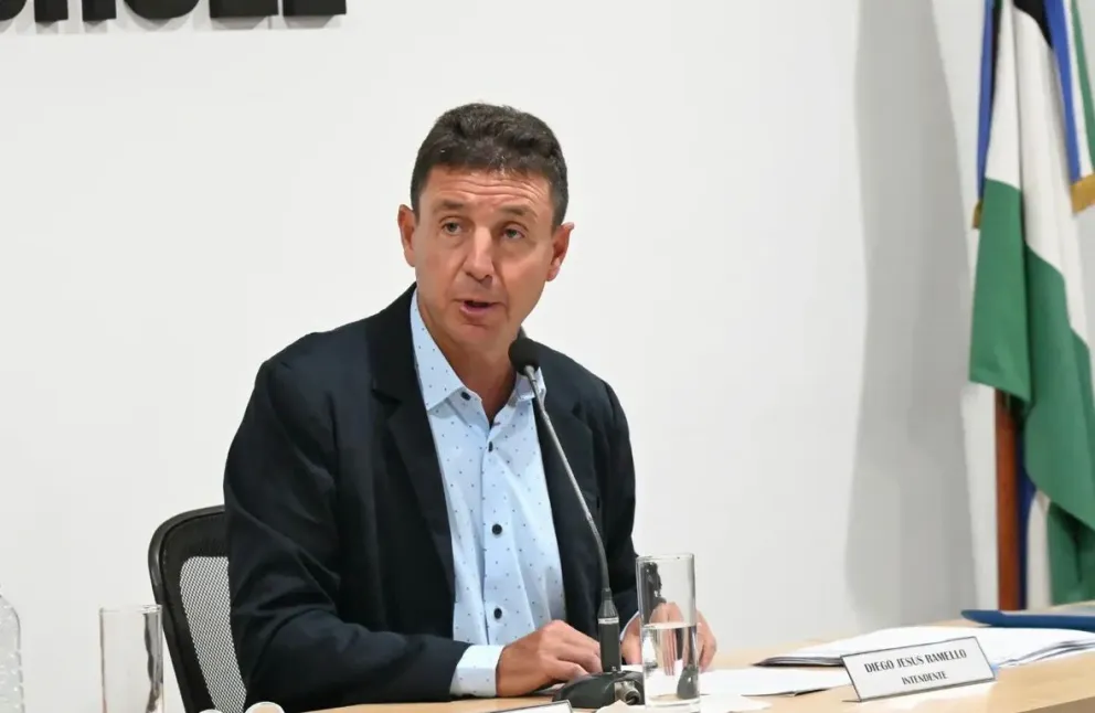 Diego Ramello, en el inicio de las sesiones ordinarias del Concejo deliberante. Foto: Archivo 