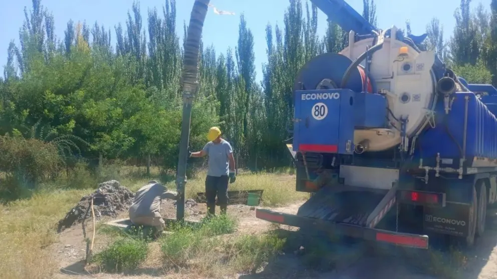 El DPA optimiza los sistemas cloacales en la provincia.