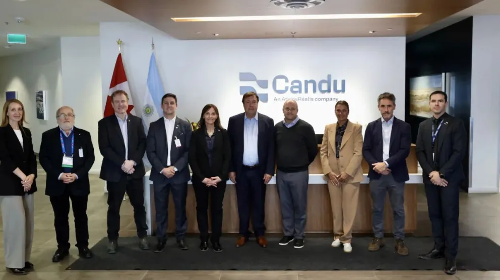 Río Negro volvió de Canadá con agenda minera y nuclear