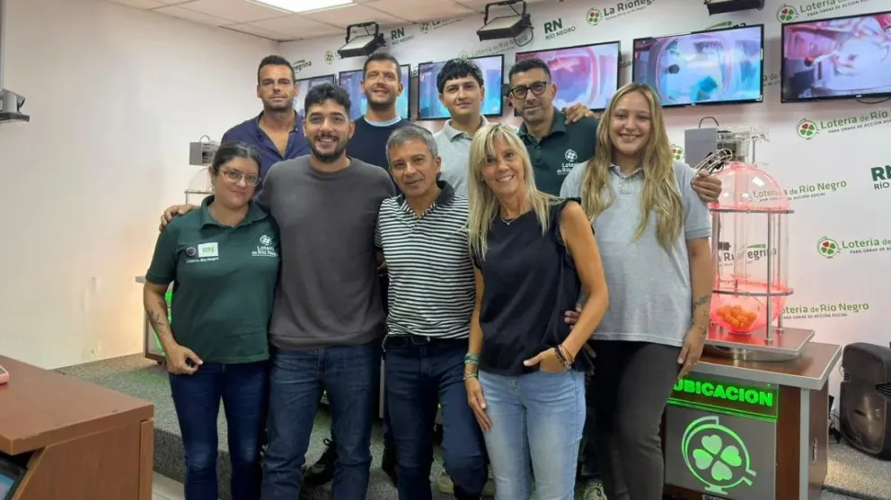 La Rionegrina tiene cinco sorteos diarios.