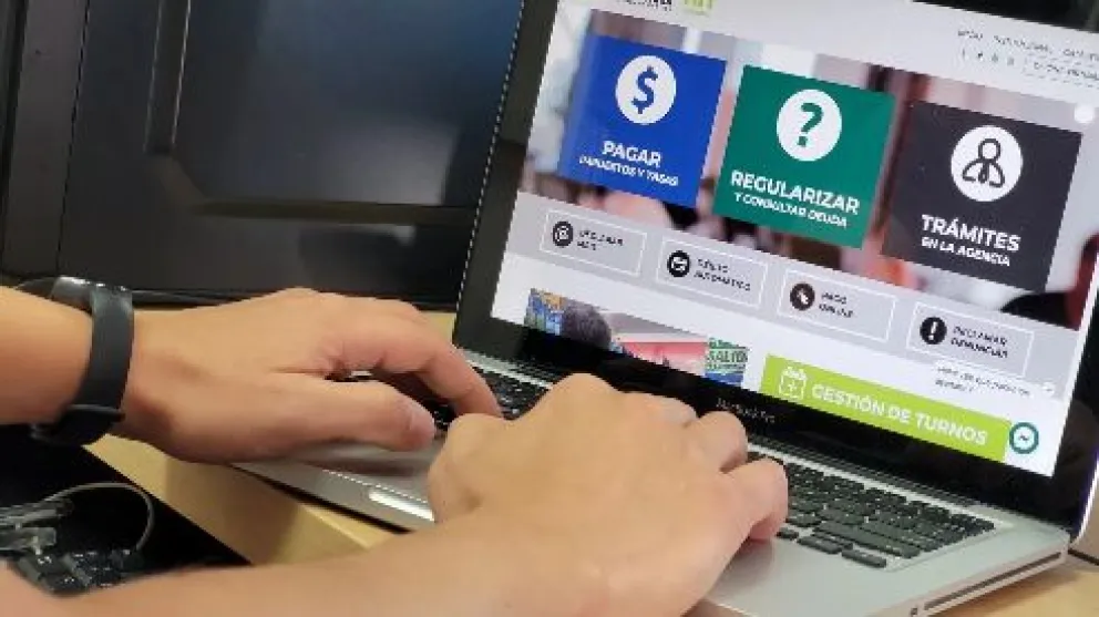 Al ser un trámite digital, el pago puede realizarse durante todo el viernes a cualquier horaCrédito: Gobierno de Río Negro